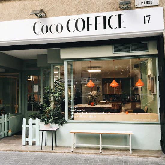 Coco Coffice, espace de coworking et café