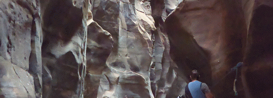 Canyoning dans le Wadi Mujib (Jordanie)